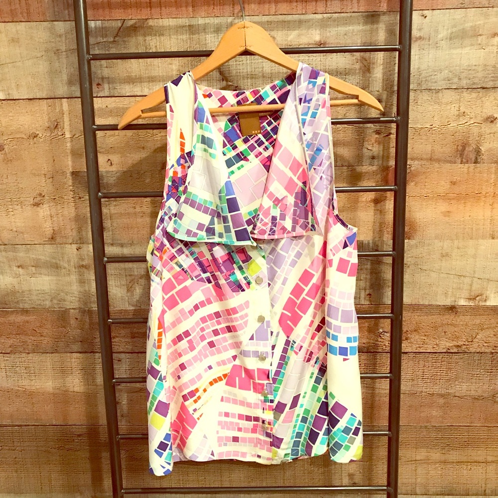EUC Ali Ro Sleeveless Blouse